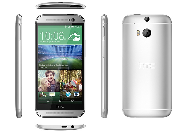 HTC One M8 Glacial Silver