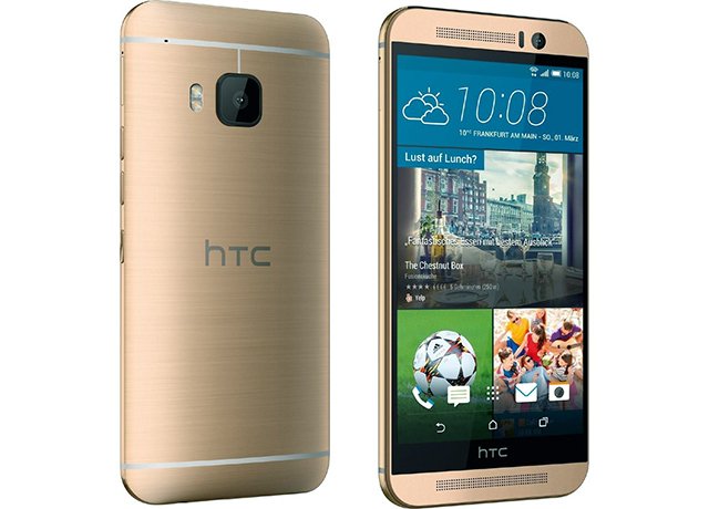 HTC One M9 Amber Gold
