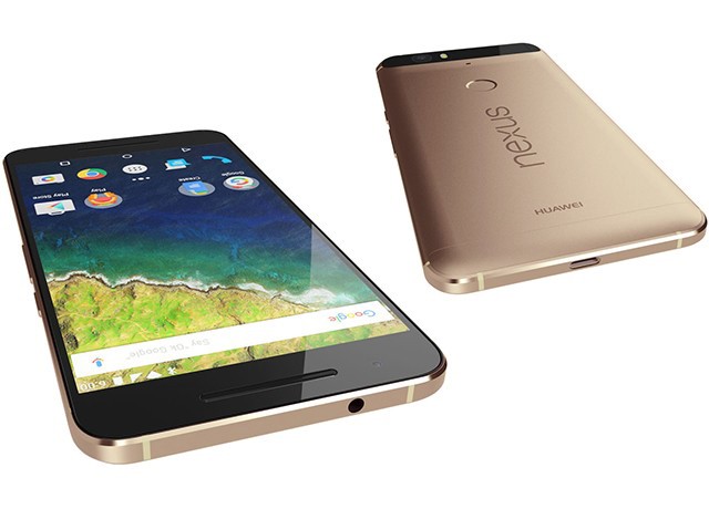 Huawei Nexus 6P Gold profil
