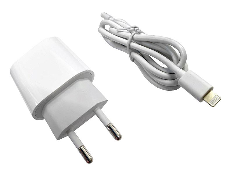 Apple iPhone 11 White oryginalna ładowarka i kabel