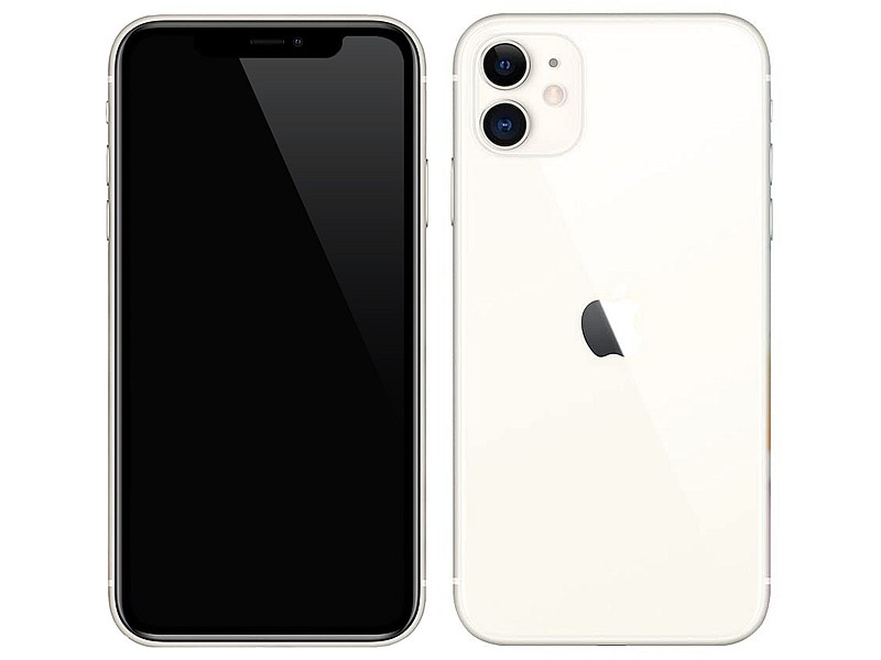 Apple iPhone 11 White przód tył