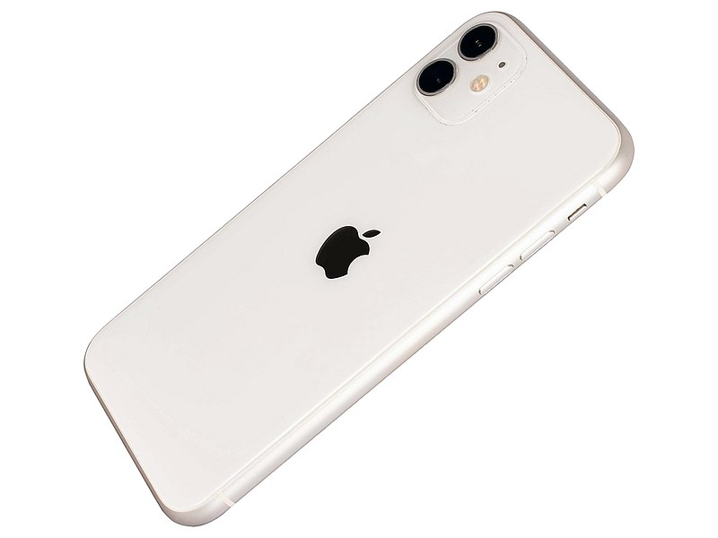 Apple iPhone 11 White profil tył