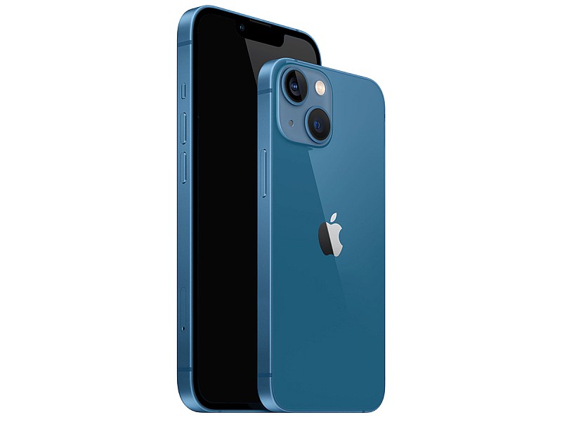 Apple iPhone 13 Blue profil przód tył
