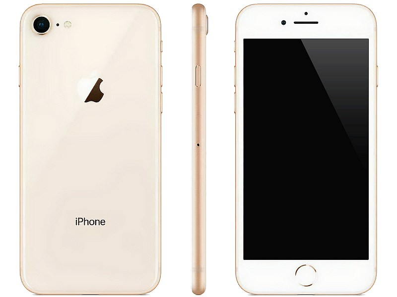 Apple iPhone 8 gold 360st