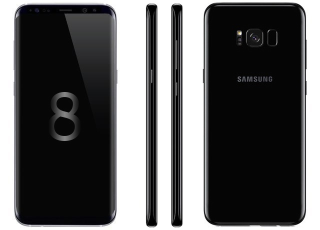 Samsung Galaxy S8 Plus G955F Midnight Black