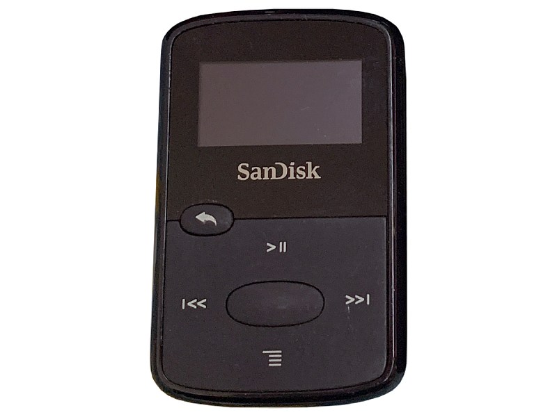 Odtwarzacz mp3 SanDisk Clip Jam 8GB 3 kolory przykład