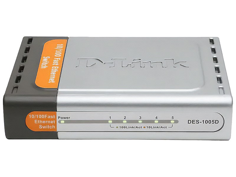 D-Link DES-1005D przód