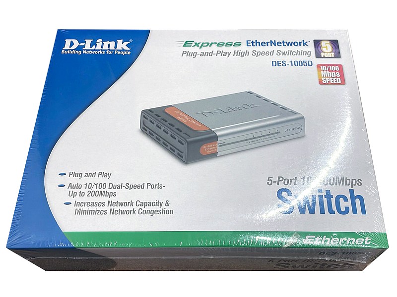 D-Link DES-1005D opakowanie